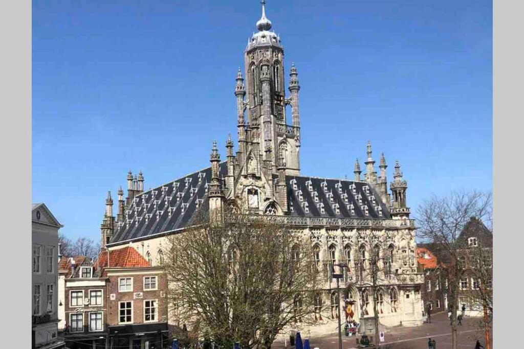 Zonnige Frisse Studio De Gouden Parel In Hartje Middelburg Exterior photo
